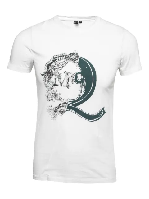 Alexander McQueen Pre-Owned monogram floral T-shirt