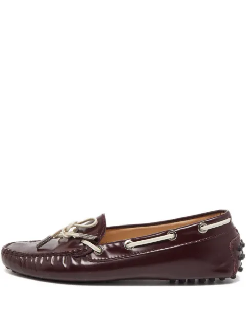 Tod's Vintage Pre-owned Loafer mit Schleife