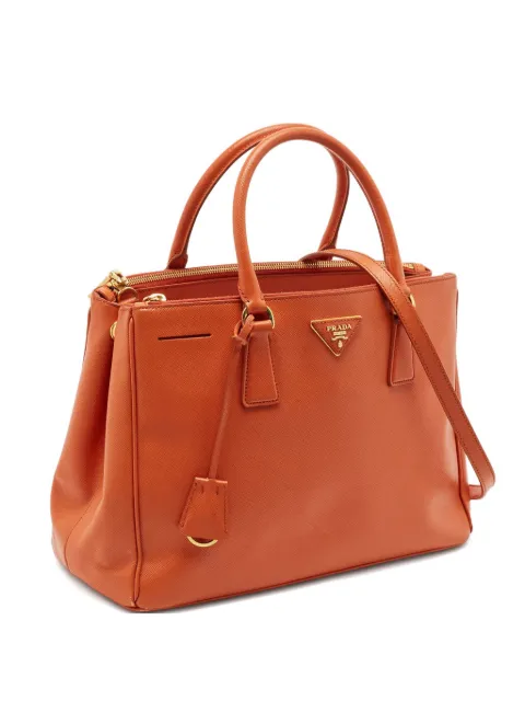 Prada Pre-Owned Saffino leather galleria tote bag