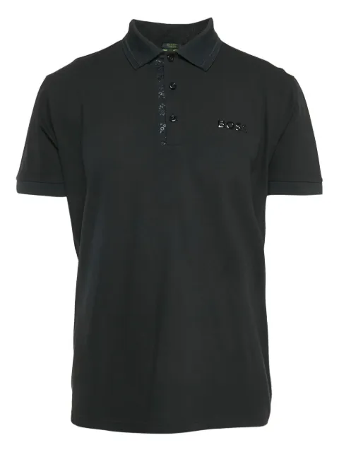 BOSS logo-detail polo shirt