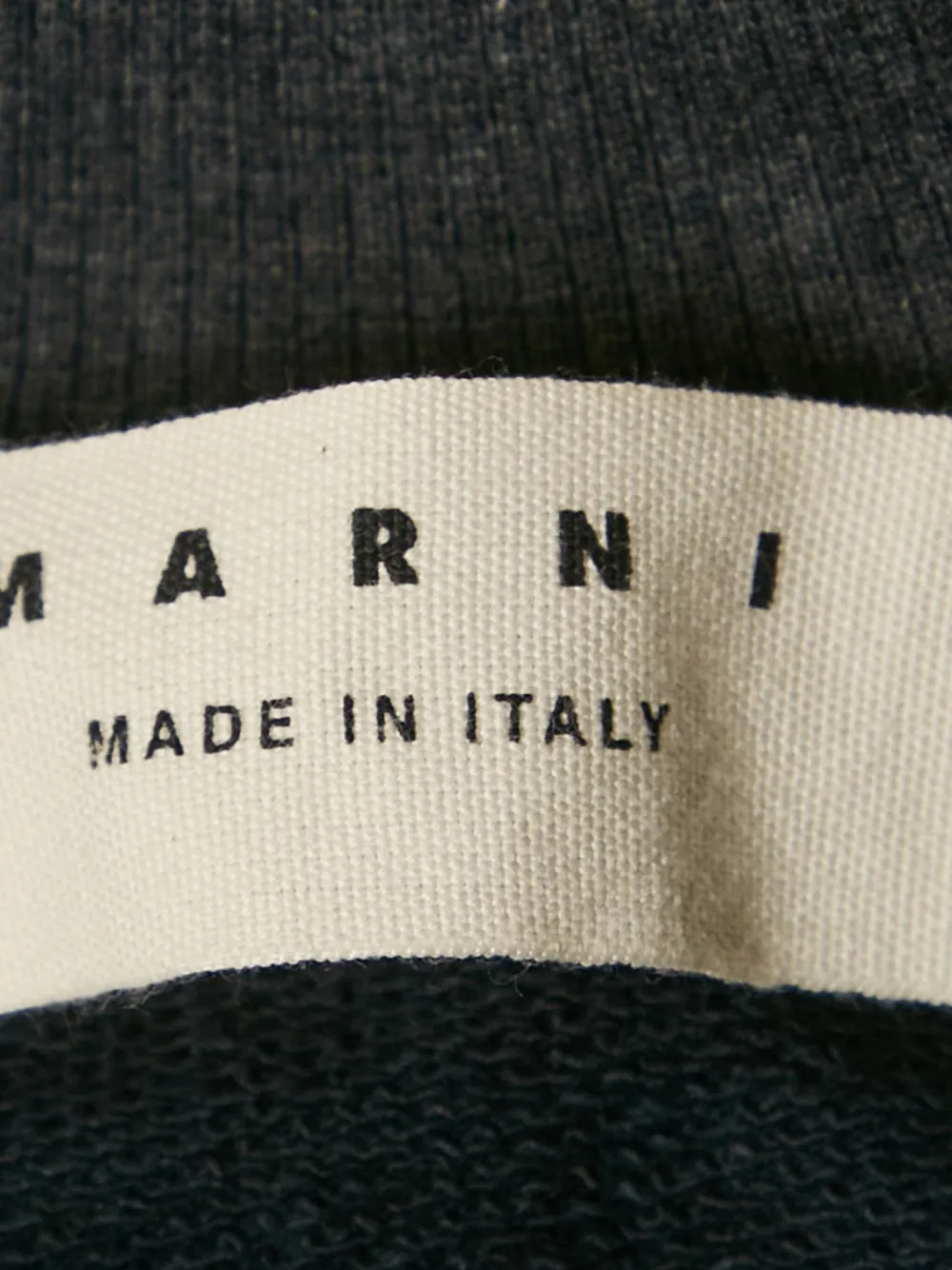 Pre-owned Marni Cotton-knit Sweatshirt In Blue