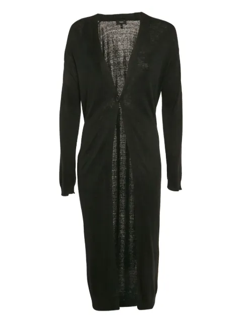 Theory single-button long cardigan