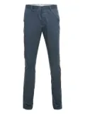 Lanvin Pre-Owned Cotton Formal Trousers - Blue
