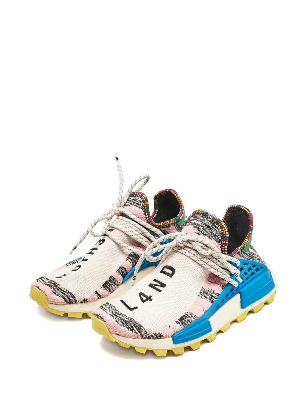 Adidas x Pharrell Williams x NMD Human Solar Pack Mother sneakers - Wit