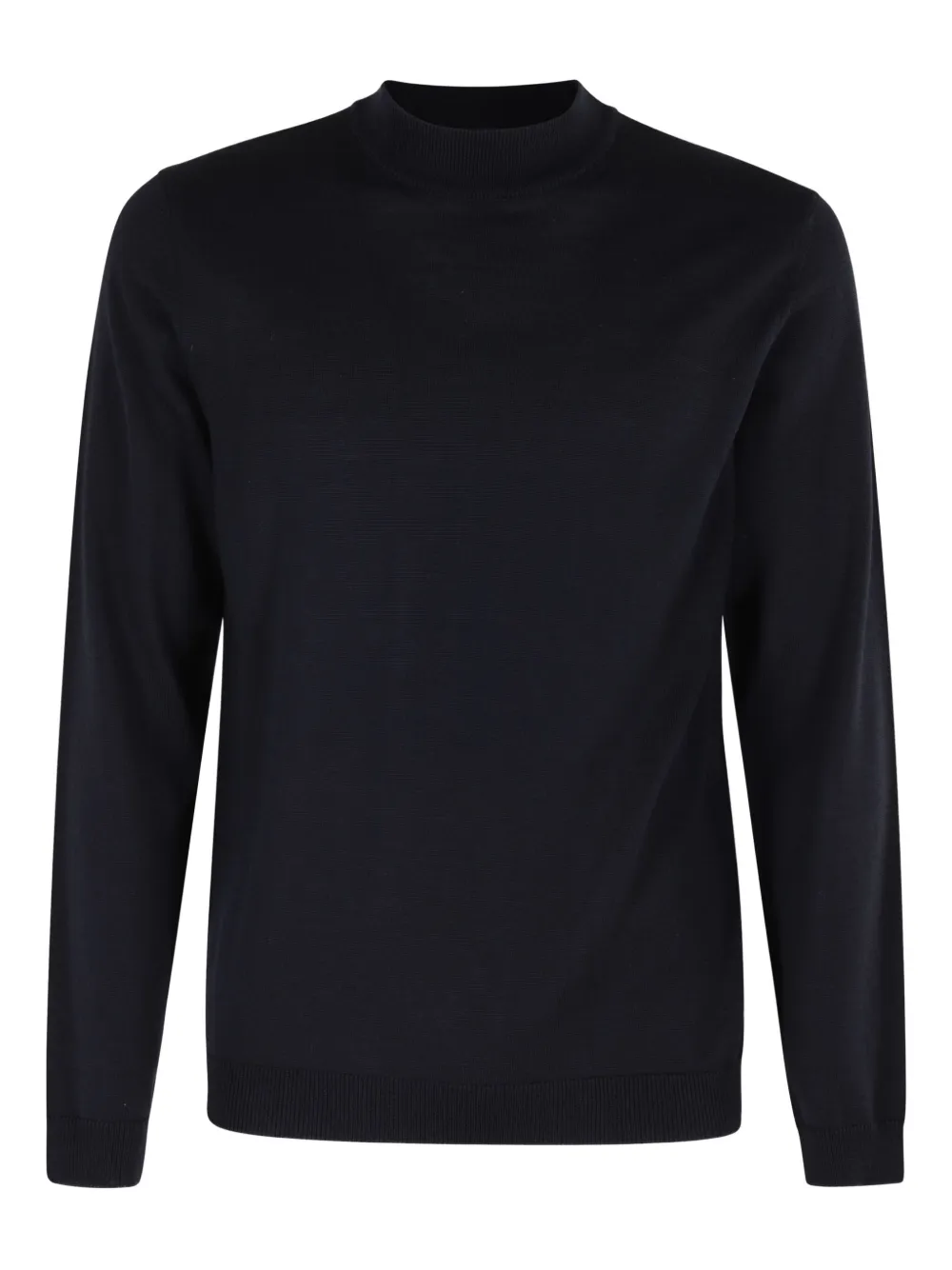 Roberto Collina round-neck wool sweater Zwart