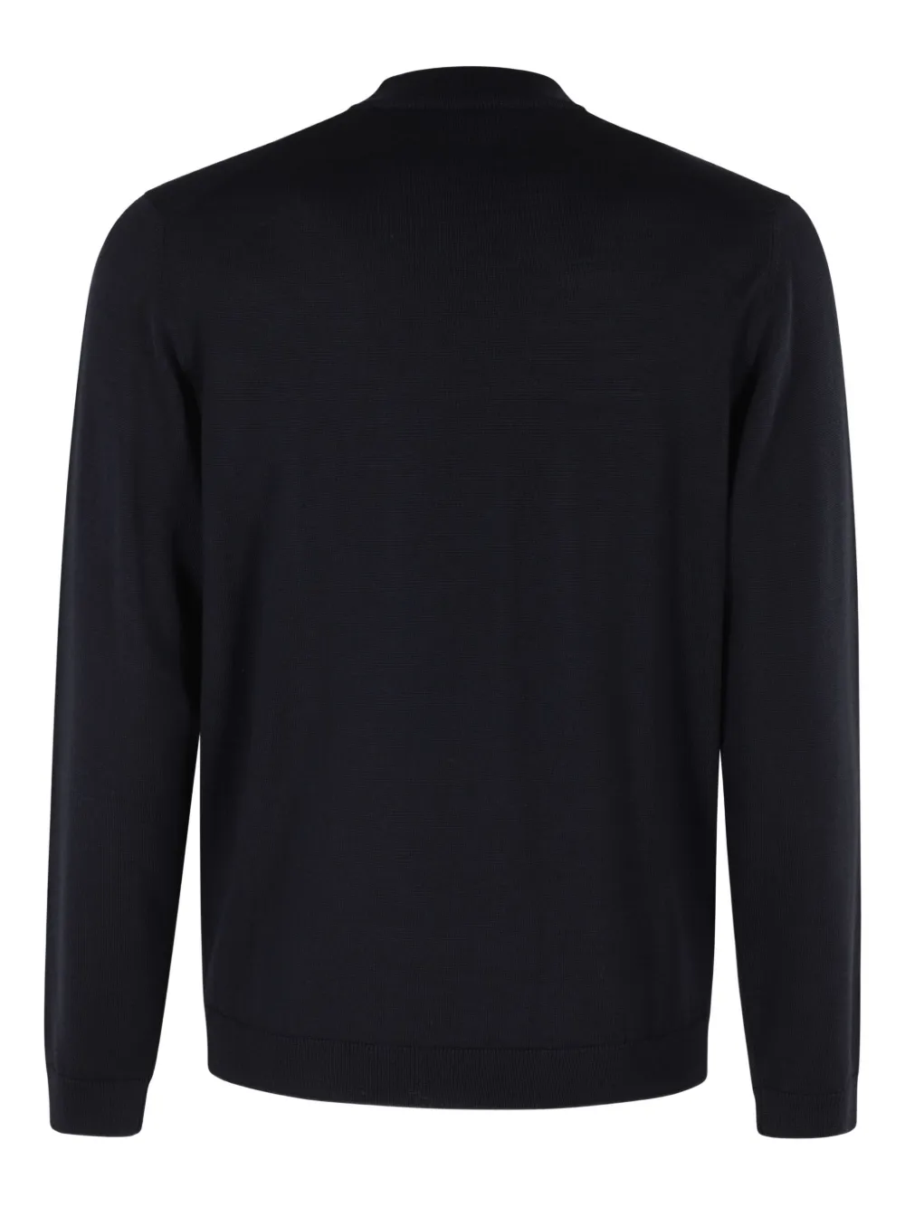 Roberto Collina round-neck wool sweater Zwart