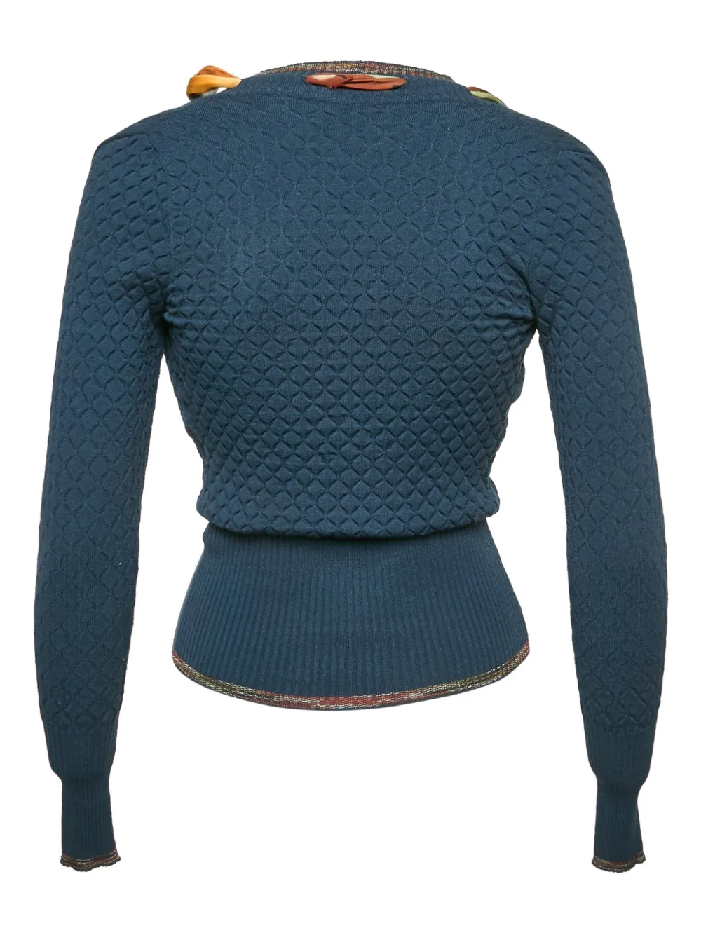 Missoni Pre-Owned textured ribbon cardigan | Image 2