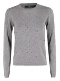 Seventy embellished crew-neck sweater - Grey