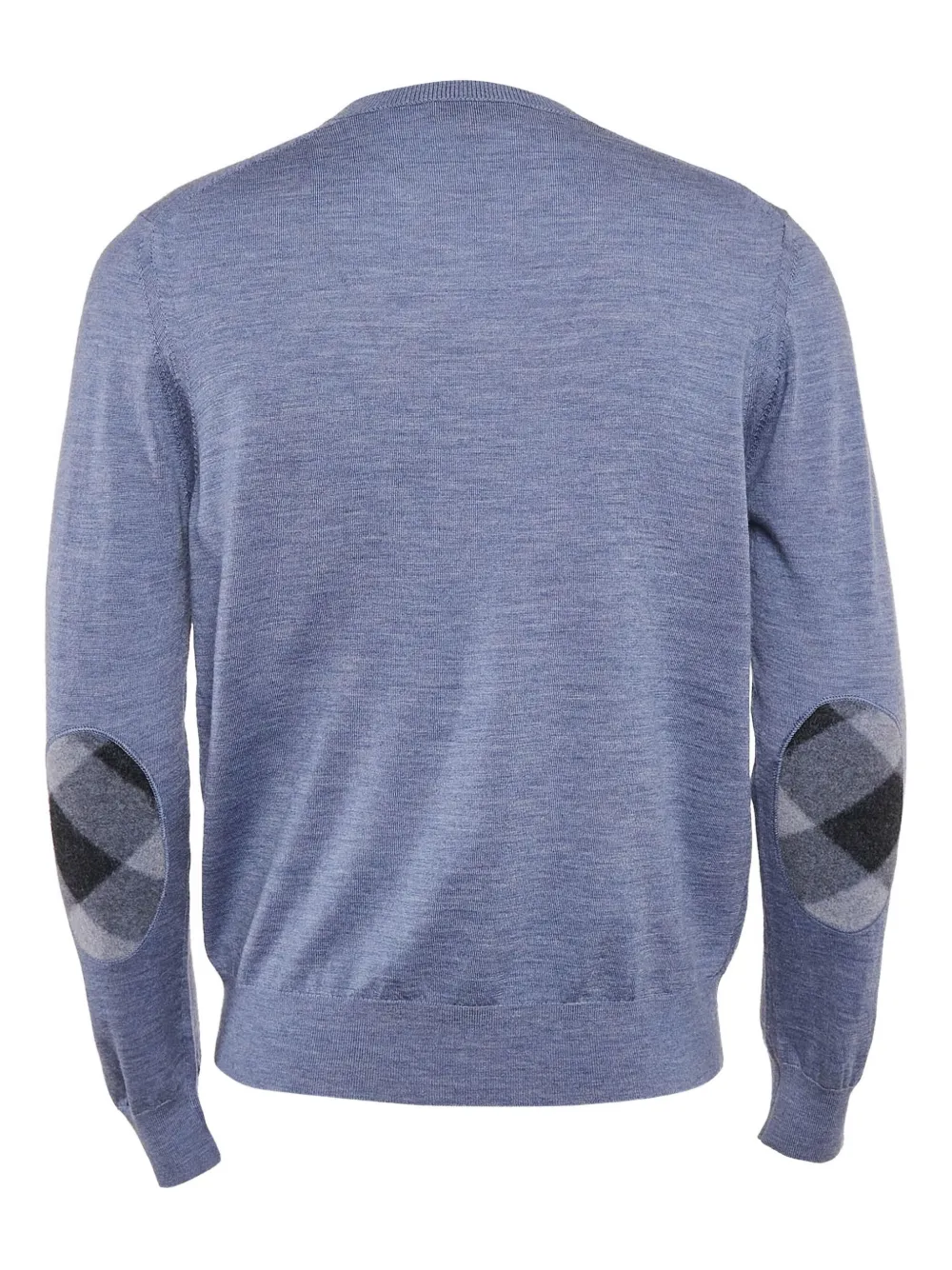 Pre-owned Burberry Merino-wool Sweater In Blue