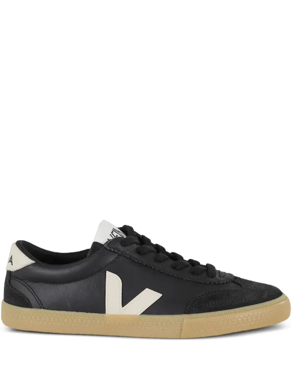 VEJA Volley lace-up Sneakers Black FARFETCH PH