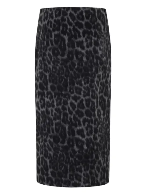 Federica Tosi leopard-print pencil skirt