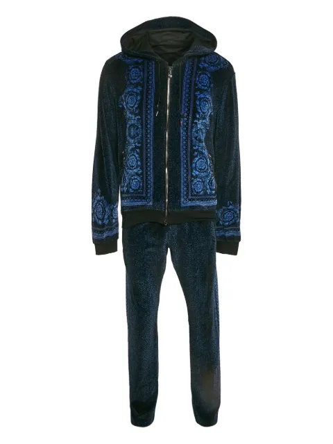 Versace Pre-Owned velour floral tracksuit