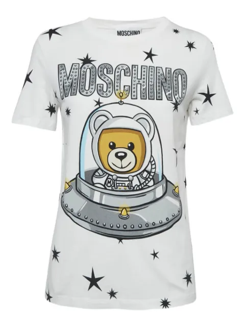 Moschino Pre-Owned bear-spaceship star T-shirt