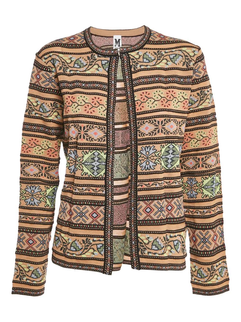 Missoni Pre-Owned floral-knit cardigan | Neutrals | Image 1