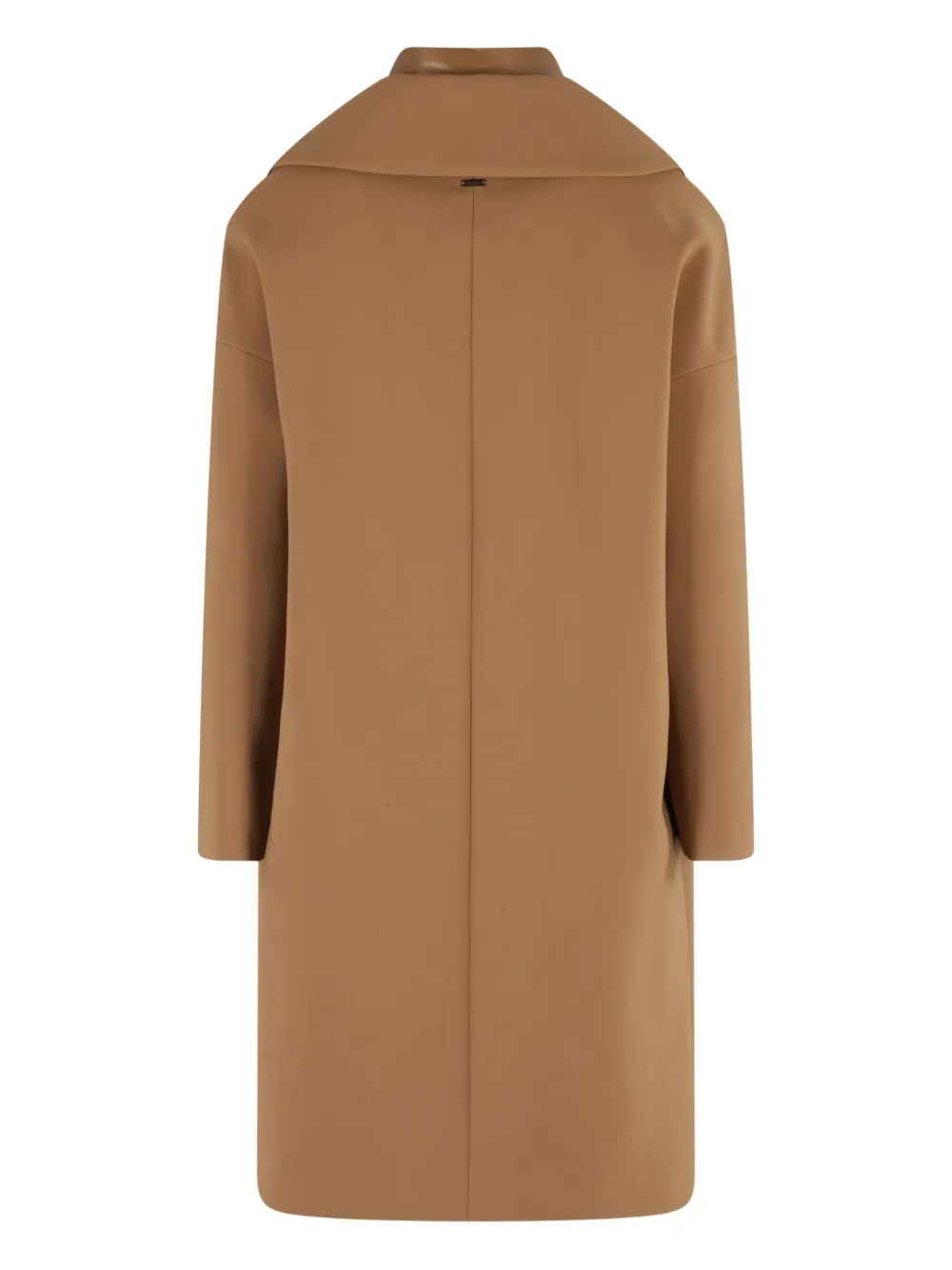 Herno single-breasted coat Bruin