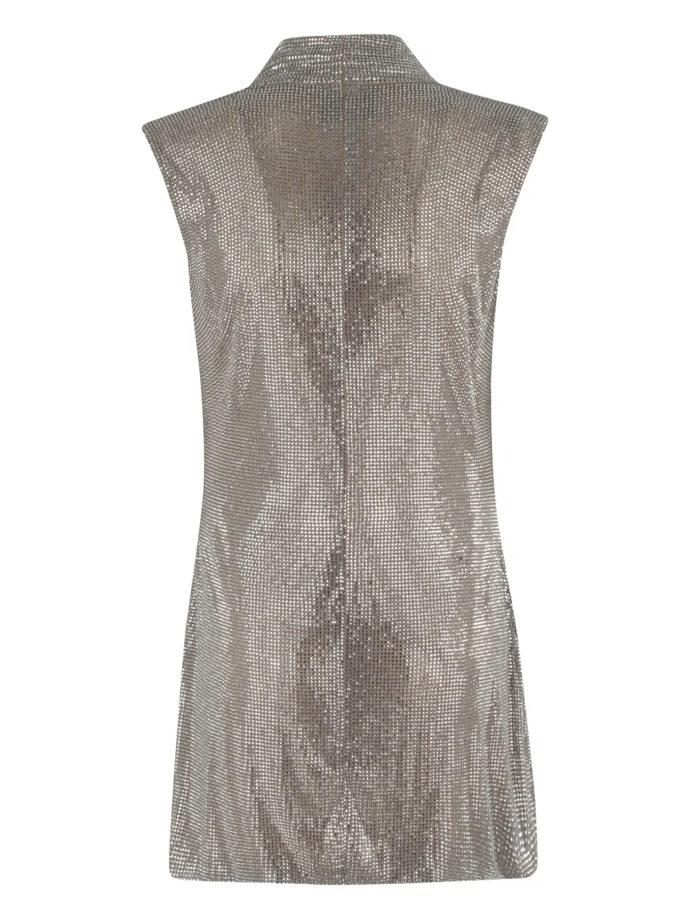 Giuseppe Di Morabito cowl-neck mini dress - Beige