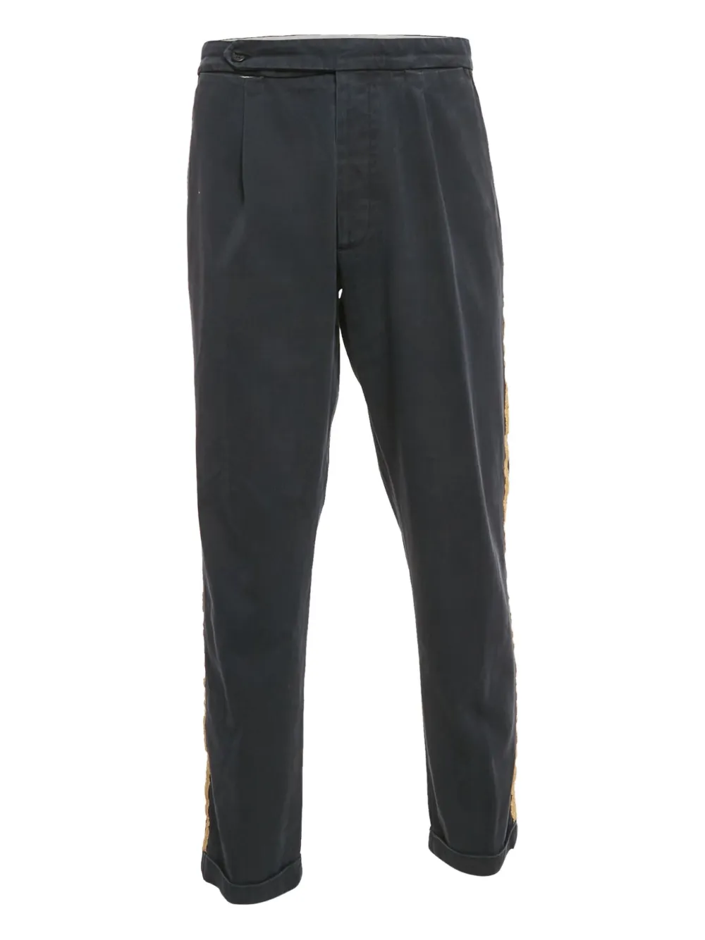 Palm Angels pre-owned gabardine trousers | Blue | Image 1