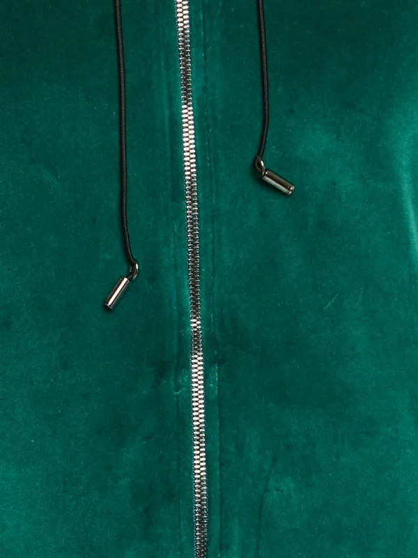 Versace Pre-Owned Velour Tracksuit Green FARFETCH