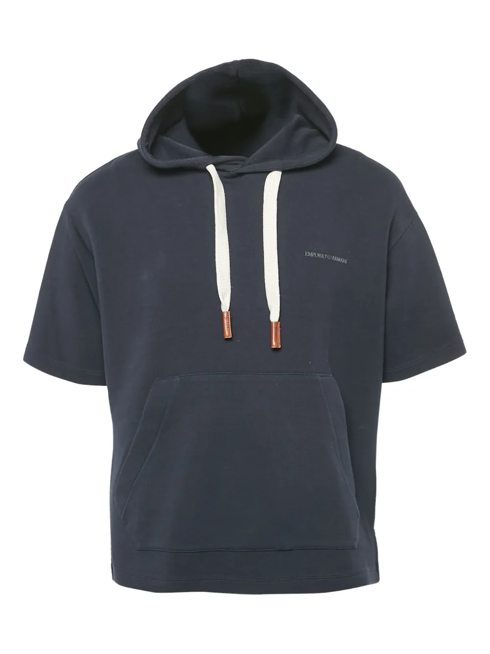 Emporio Armani Pre-Owned short-sleeve hoodie | Blue | Image 1