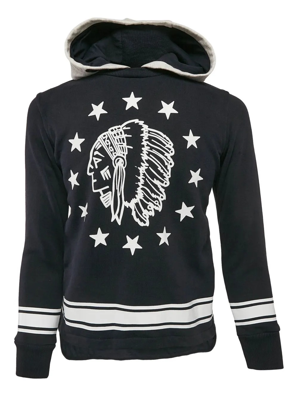 Moncler Vintage Hoodie met print Blauw