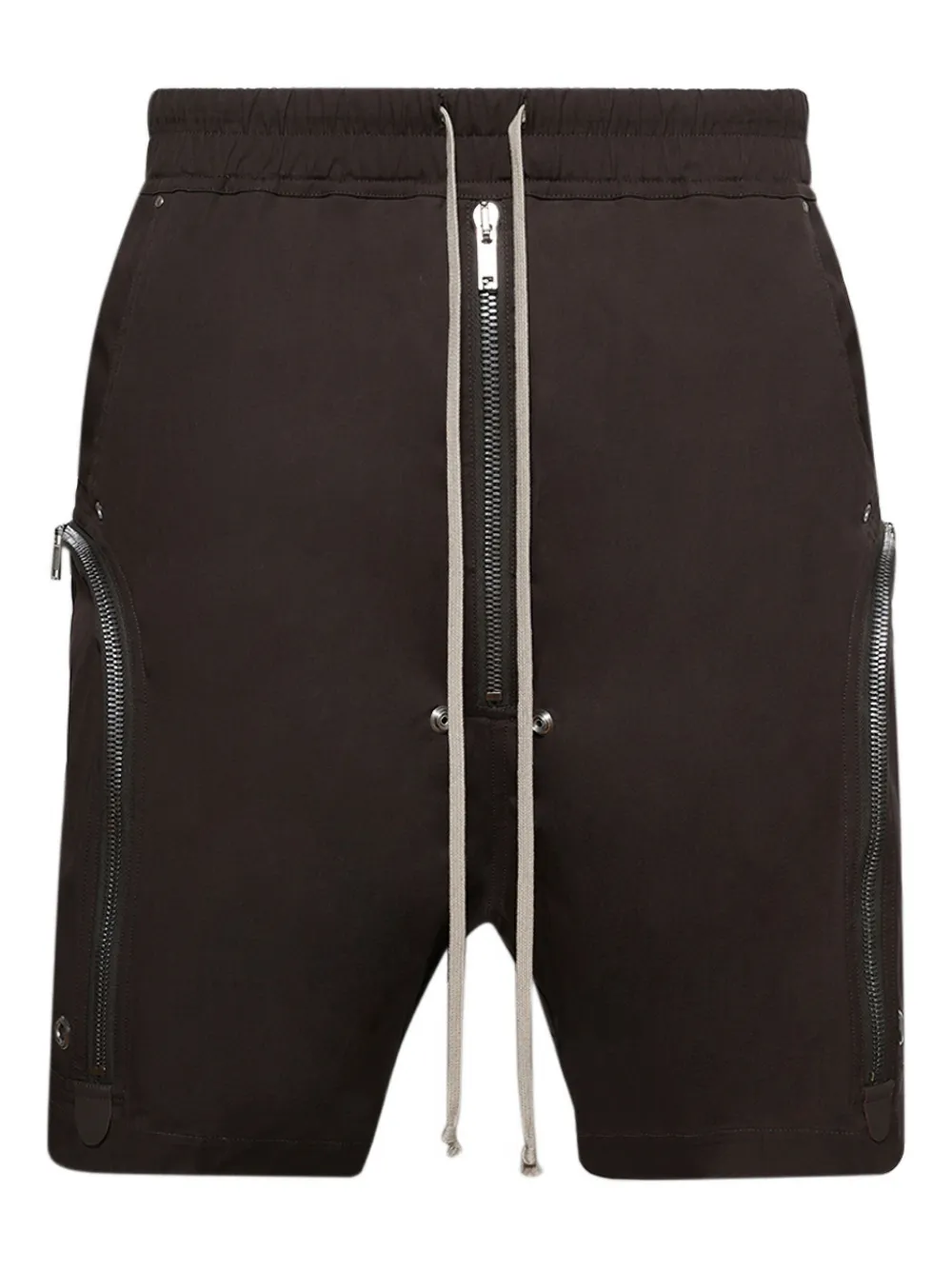 Rick Owens zip-pocket drawstring shorts | Black | Image 1