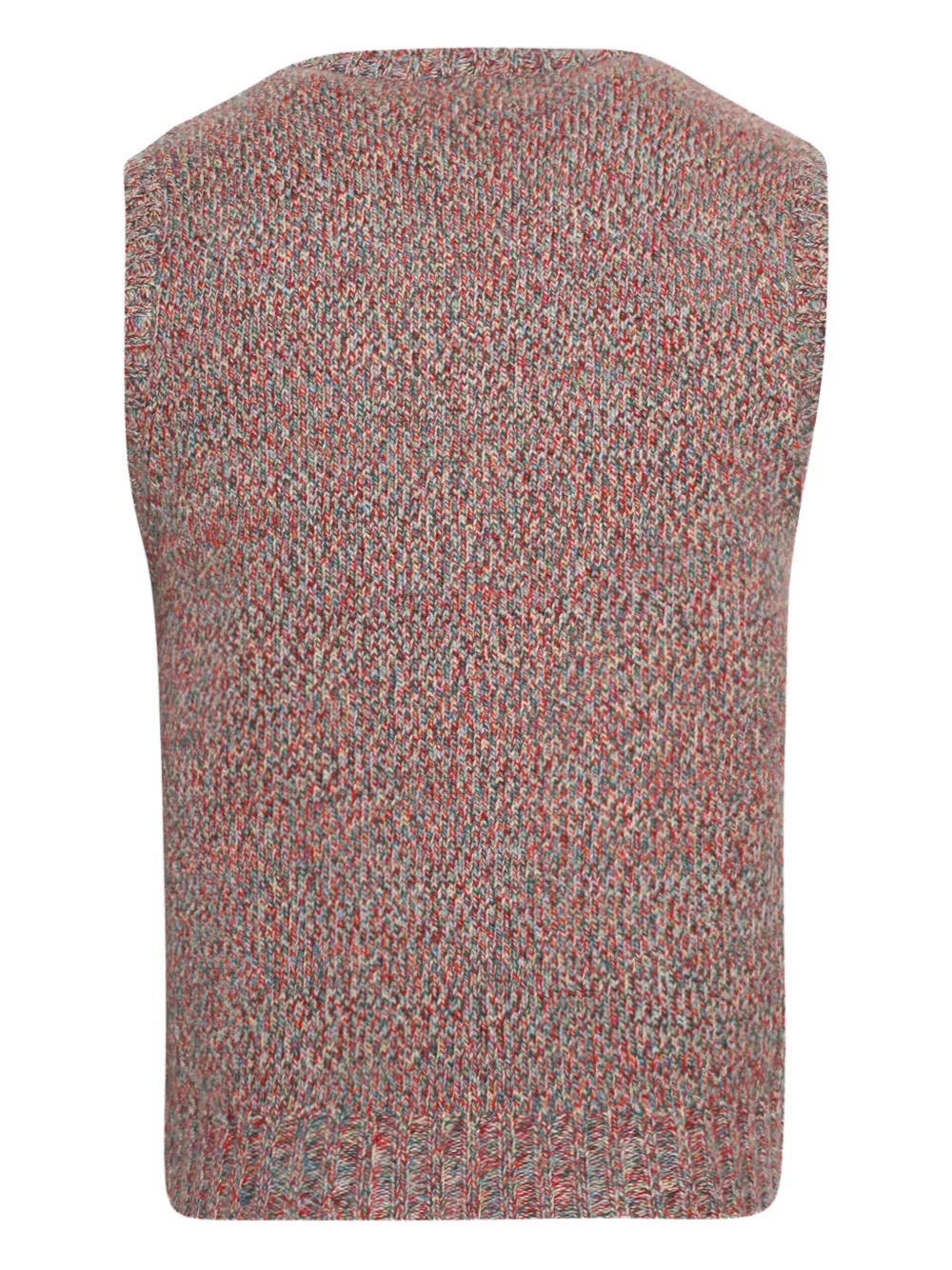 BODE V-neck falls vest - Rood