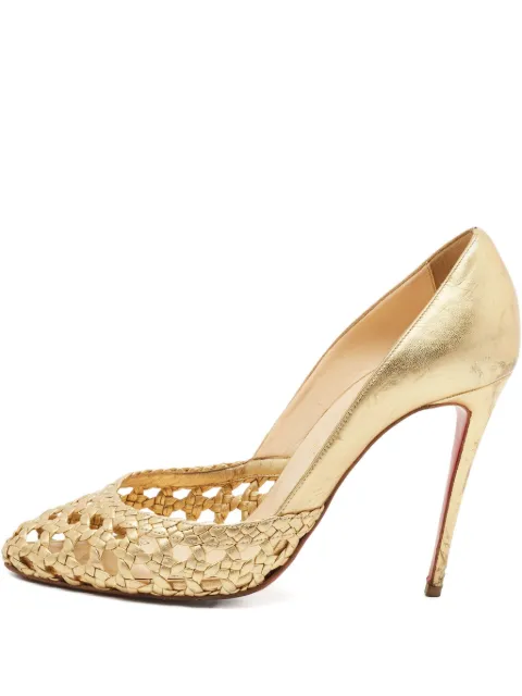 Christian Louboutin Pre-Owned 1148550 Gold