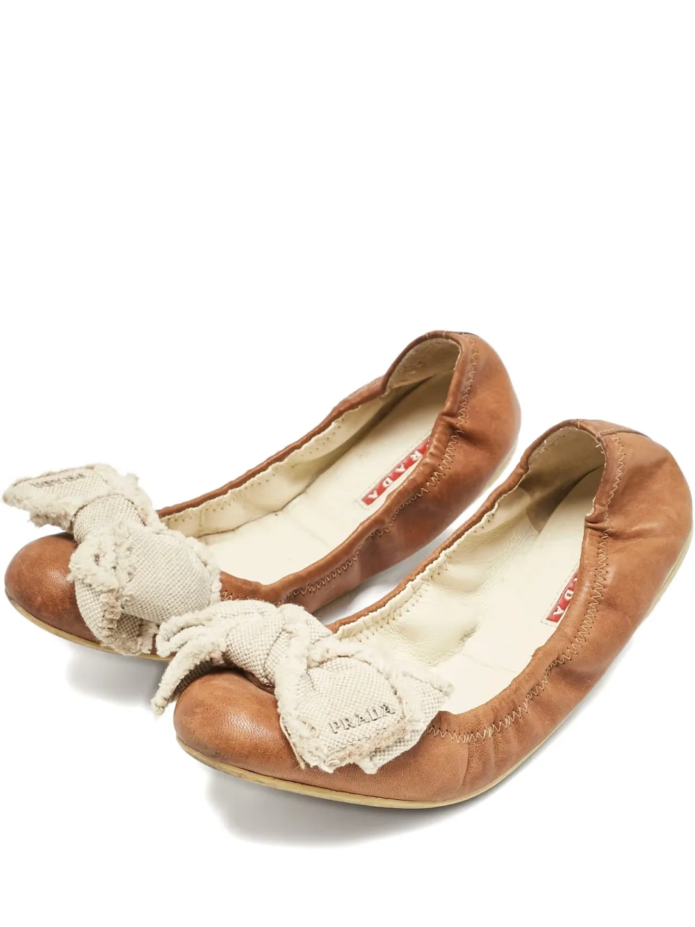 Pre-owned Prada 1141756 Brown