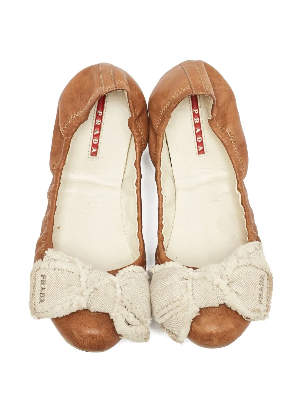 Pre-owned Prada 1141756 Brown