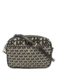 Michael Kors Vintage monogram-canvas crossbody bag - Brown