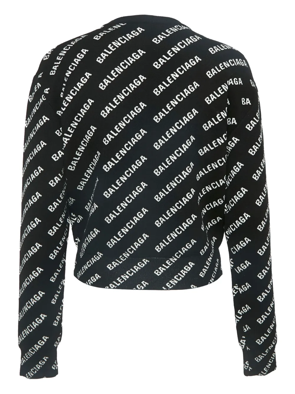 Balenciaga Pre-Owned logo-jacquard sweater | Image 2