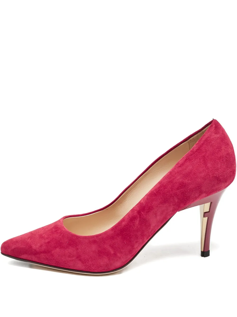 Fendi Pre-Owned Pumps aus Wildleder 85mm - Rosa