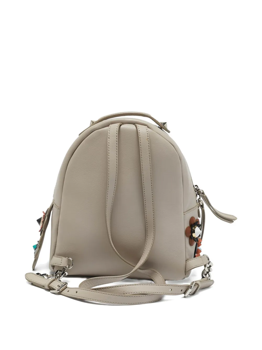Fendi Pre-Owned Flowerland Leather Backpack | Image 2