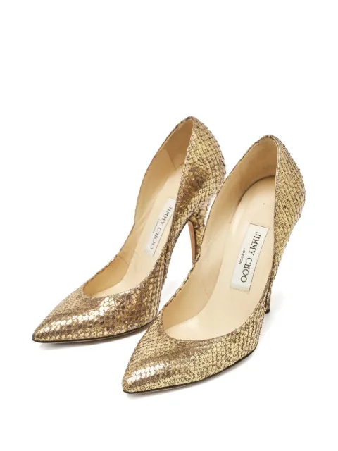 Jimmy Choo Pre-Owned 1084259 Gold
