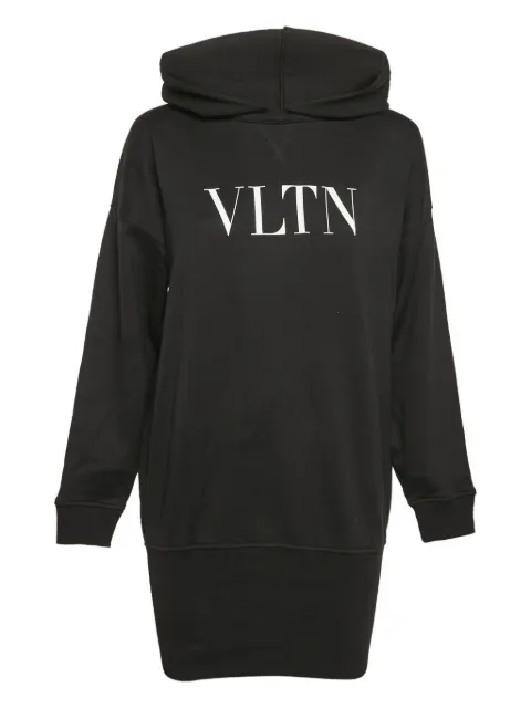 Valentino Pre-Owned logo hoodie dress