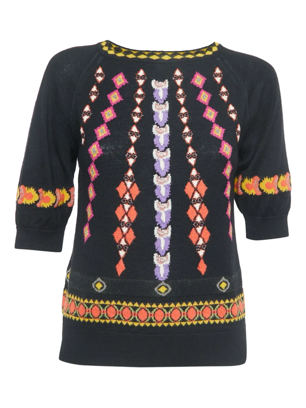 Etro Pre-Owned denim top | Black | Image 1