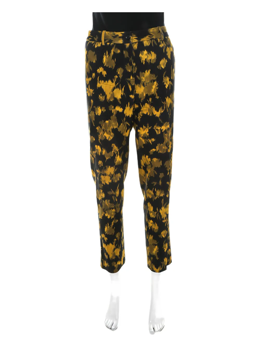 Michael Kors Vintage Pantaloni Ikkat con tasche 2024 - BLACK AND YELLOW