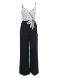 Diane Von Furstenberg Vintage wrap-top jumpsuit - Black