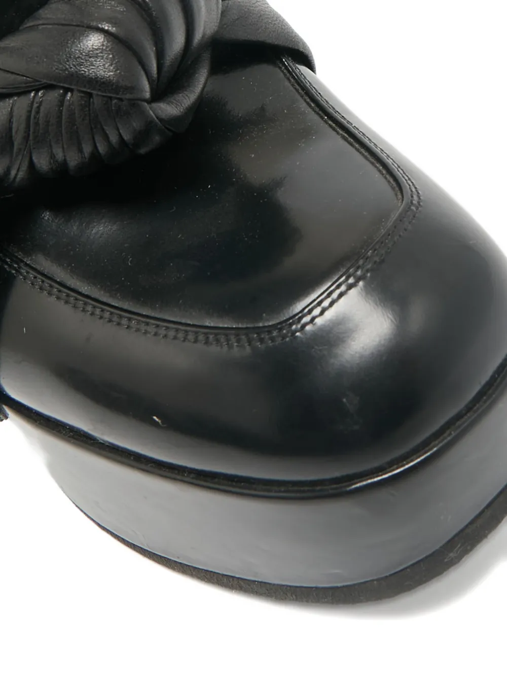 Celine Pre-Owned 85 mm loafers met sleehak - Zwart