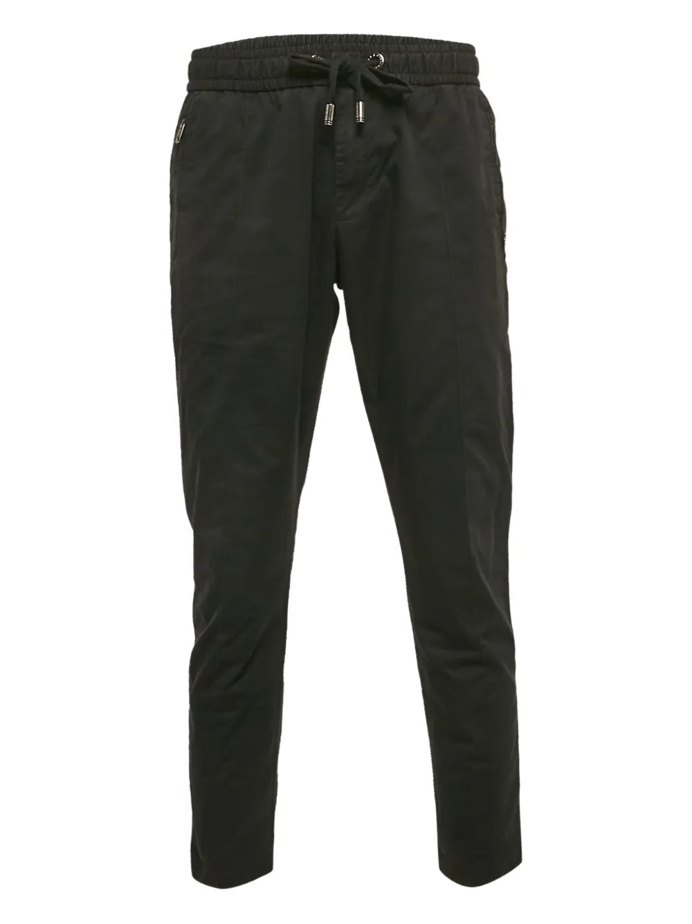 Dolce & Gabbana Pre-Owned drawstring cotton trousers | Black | Image 1