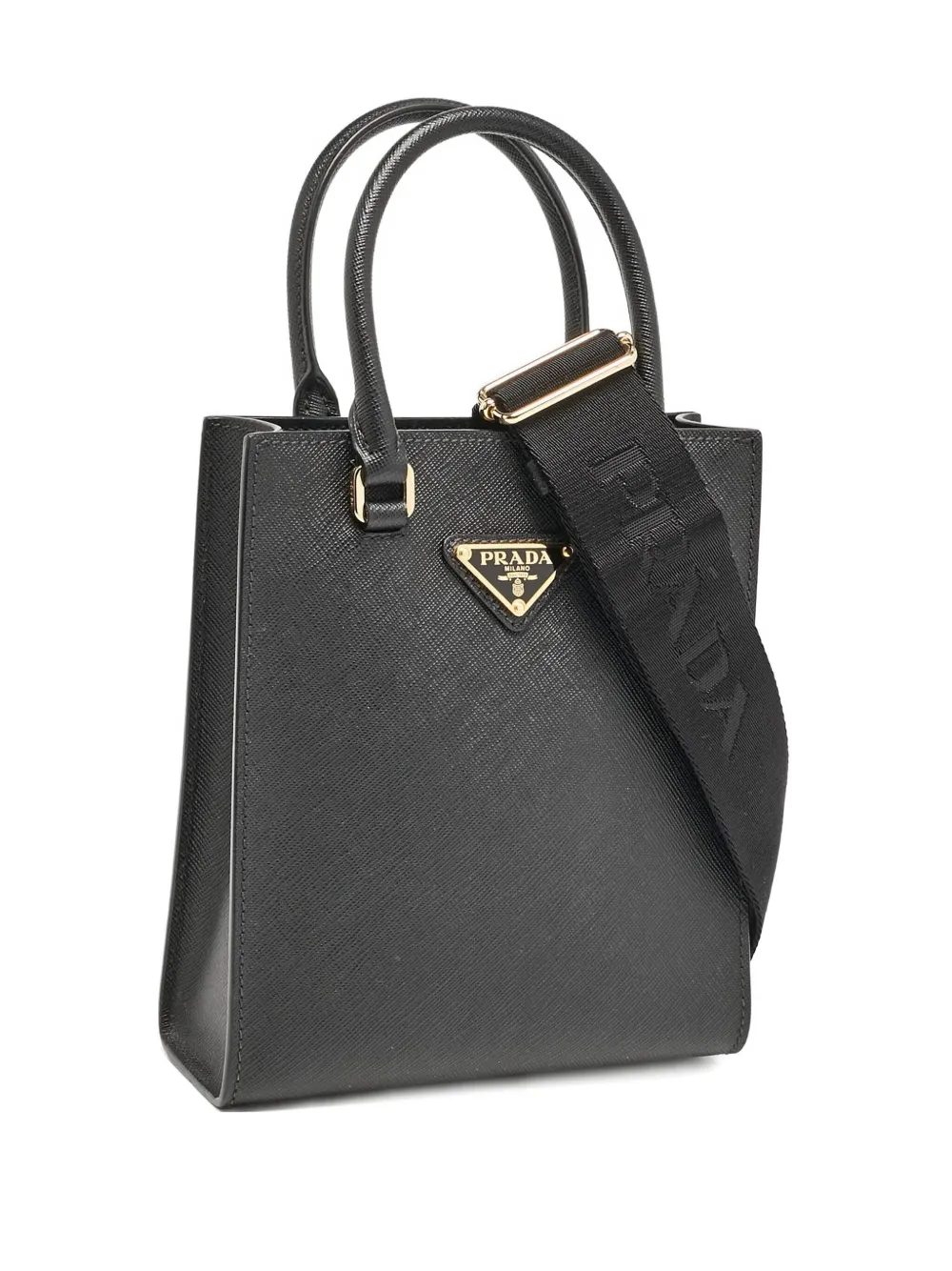 Prada Pre-Owned レザーハンドバッグ - ブラック Prada Pre-Owned レザーハンドバッグ - ブラック