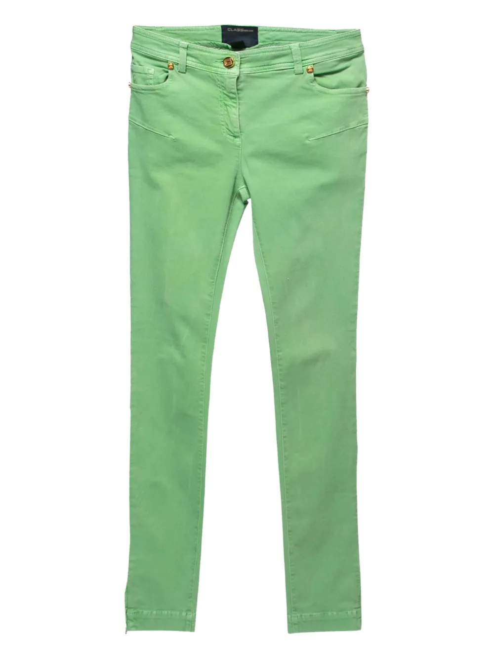 Roberto Cavalli Vintage pantalon ample à coupe sarouel - Vert