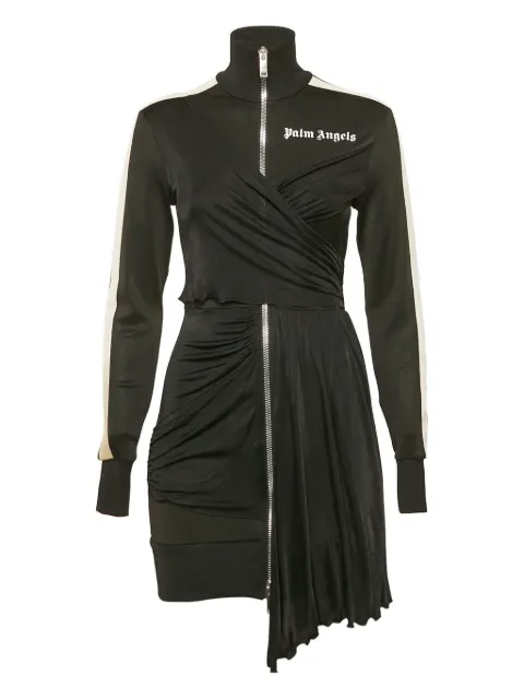 Palm Angels draped jersey mini dress