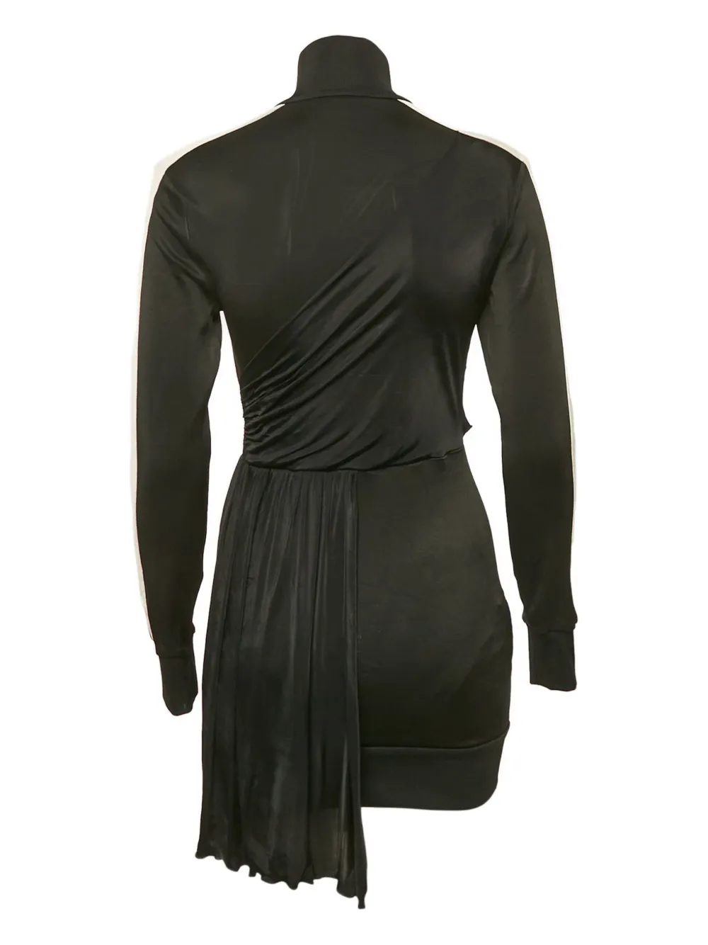 Palm Angels Gedrapeerde mini-jurk - Zwart