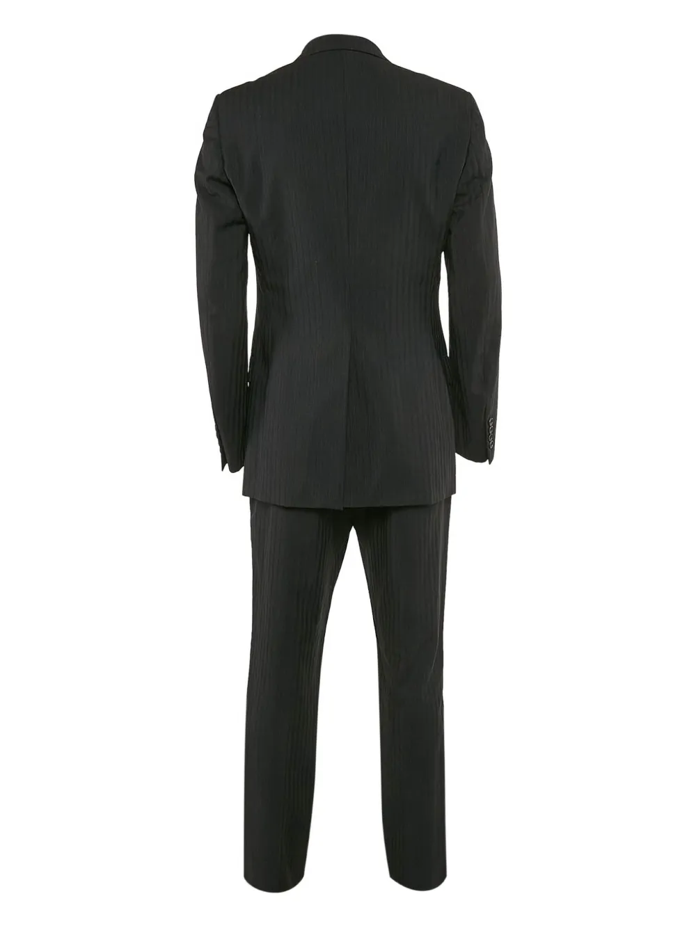 Christian Dior Pre-Owned striped-pattern wool suit | Image 2