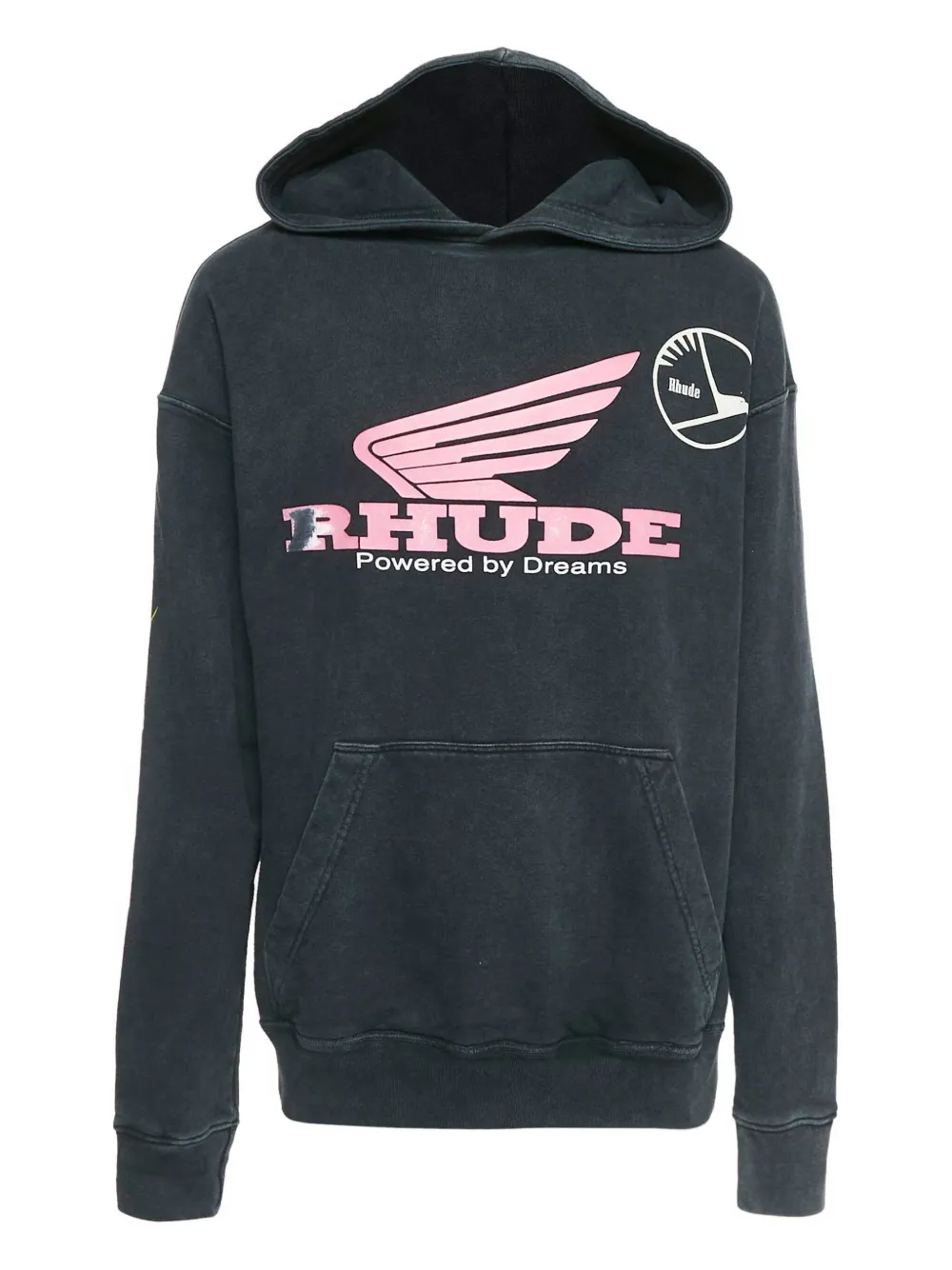 Pre-owned Rado Graphic Hoodie In Gray