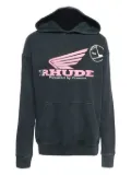 RADO PRE-OWNED graphic hoodie - Grey
