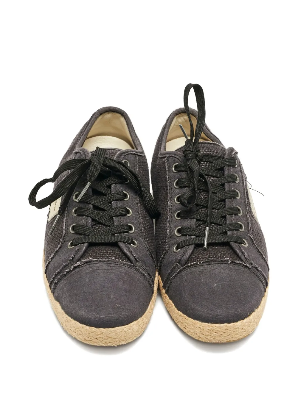 DOLCE & GABBANA Pre-owned Jute-sole Sneakers In Blue