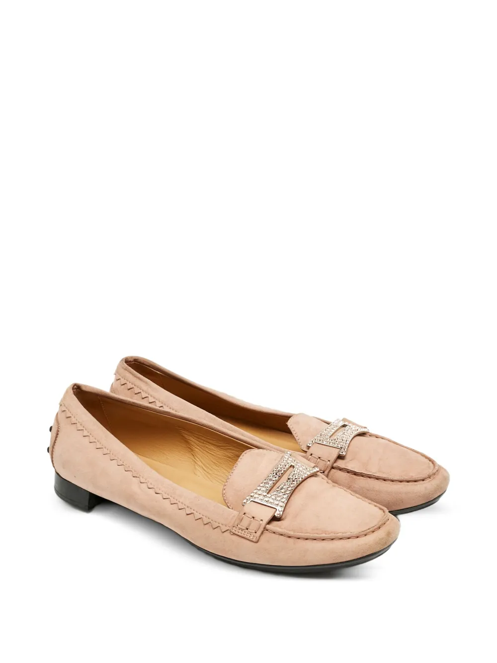 Tod's Vintage Gommino suède loafers - Beige
