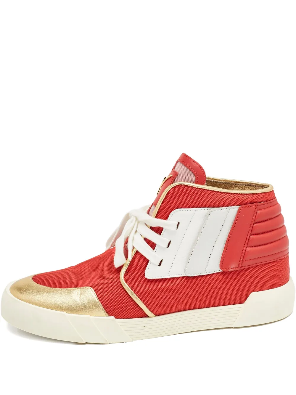 Giuseppe Zanotti Vintage Pre-owned Sneakers mit Logo-Schild - Rot
